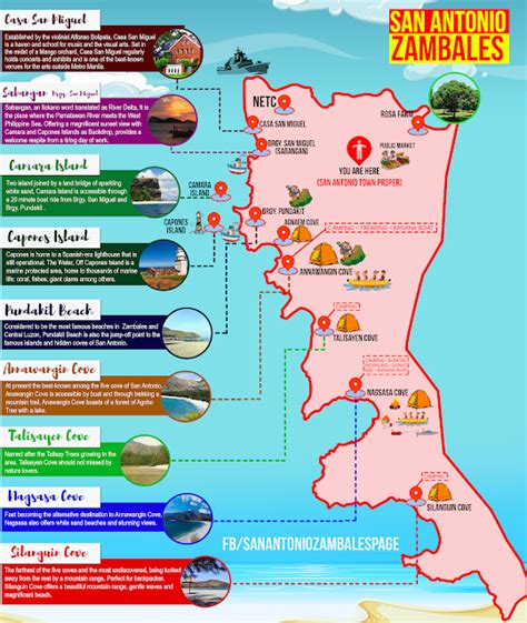 San Antonio Zambales: Map