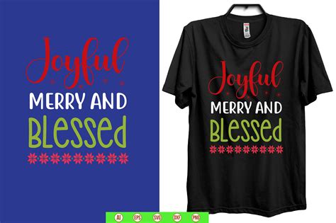 Joyful Merry And Blessed Svg By Orpitaroy Thehungryjpeg