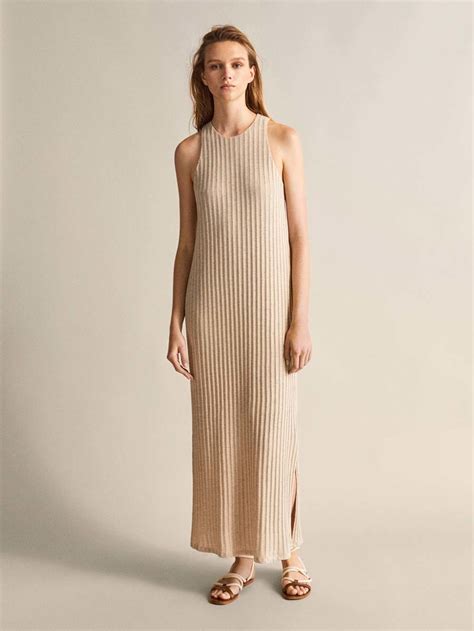 Vestido De Punto De Massimo Dutti Moda EL MUNDO