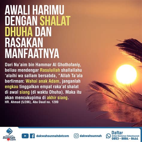 Doa Khusus Dhuha Dakwah Islami