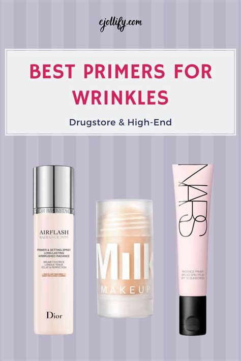 11 Best Primers For Wrinkles & Fine Lines • 2021 | Makeup wrinkles ...