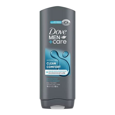 Dove Men Plus Care Body And Face Wash Clean Comfort 18 Oz