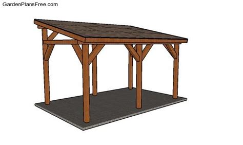 Lean to carport plans