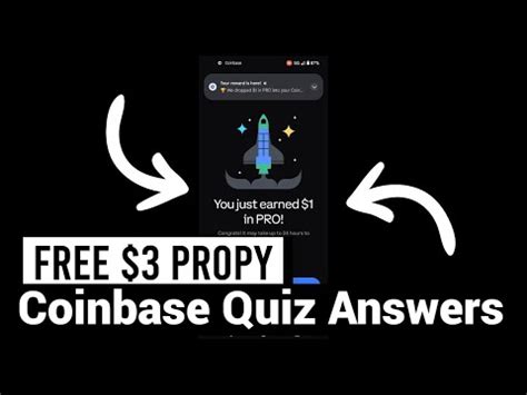 Earn Free 3 PROPY Crypto PRO Coinbase Quiz Answers YouTube