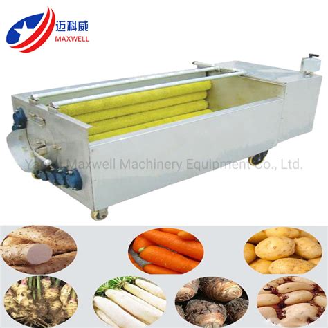 High Efficiency Roots Product Peeling Machine Cassava Peeling Machine