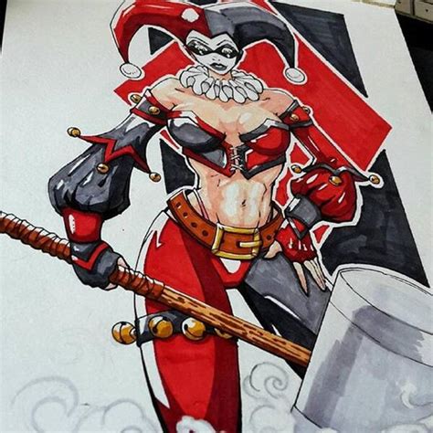 Dc Fanart Harley Quinn Art Print Ph