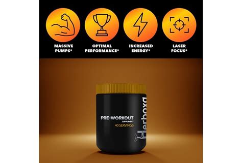 Herboxa Pre Workout Massive Pumps · Laser Focus · Energy · Power L Citrulline Creatine