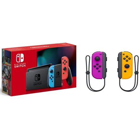 Nintendo Switch Azul Neón Vermelho Neón V2 Nintendo Switch Joy Con