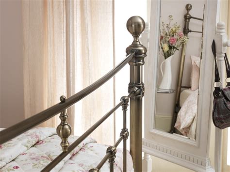 Serene Edmond 5ft King Size Brass Metal Bed Frame By Uk Bed Store