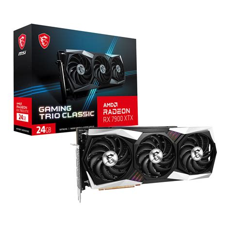 MSI Radeon RX 7900 XTX GAMING GAMING TRIO CLASSIC Carte Graphique