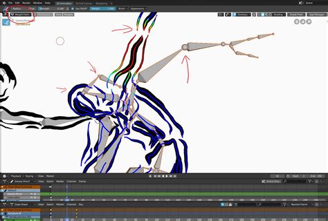 Weight painting in Grease Pencil, Issues - User Feedback - Developer Forum