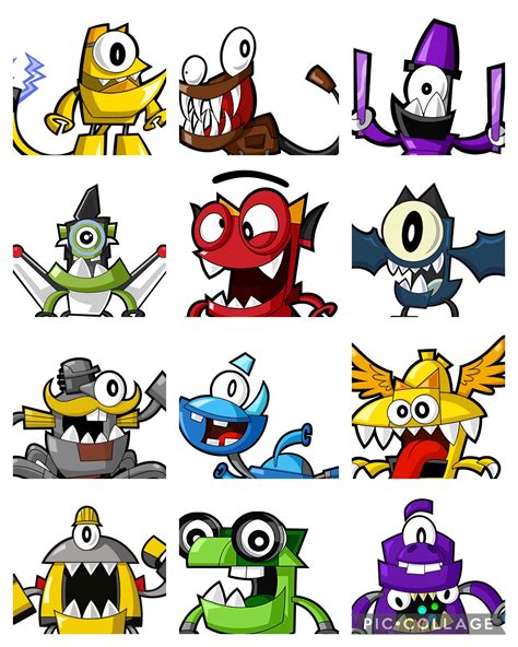 Mixels Rush Leaders 2015 By Aronasani On Deviantart