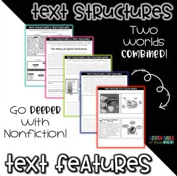 Nonfiction Text Structures Text Features By Ciera Harris Teaching