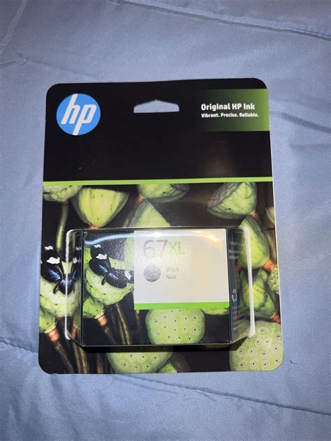 HP 67 XL High Yield Black Original Ink Cartridge 3YM57AN New In Box