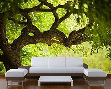 Startonight Mural Wall Art Photo Decor Tree On The Green Landscape