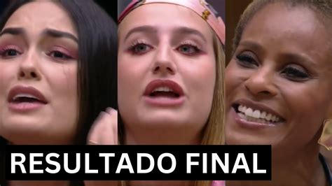 ENQUETE REVELA QUEM VAI SAIR HOJE DO BBB 23 ENTRE LARISSA BRUNA E