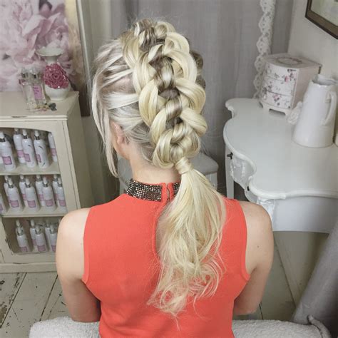 The Four Strand Knot Braid By Sweethearts Hair Design Hair Styles