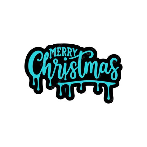 Merry Christmas Typography Vector Merry Christmas Typography Png And