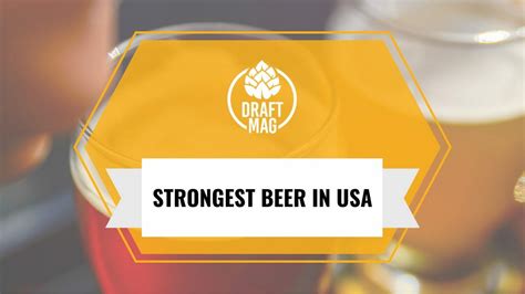 Strongest Beer in USA: A Quick Guide to the Highest ABV Brews