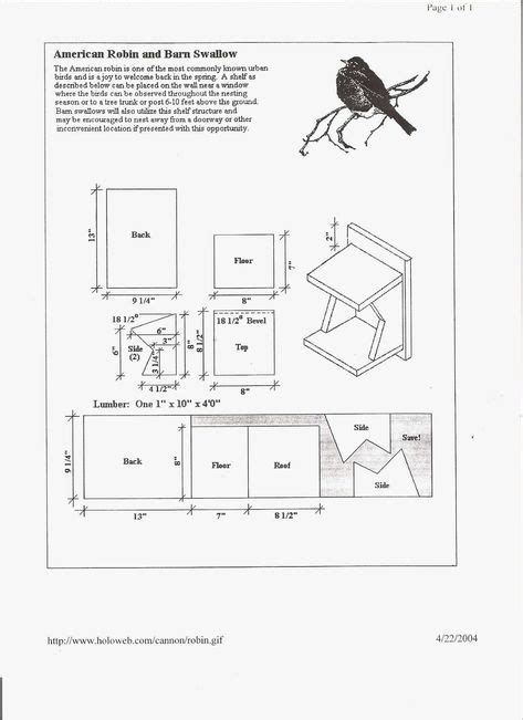 Robin Bird Houses Plans Free Awesome Robin Bird Houses Plans Free Cardinal Bird House