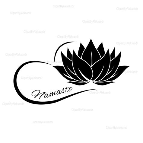 Svg Namaste Mandala Svg Lotus Svg Lotus Flower Svg Lotus Etsy