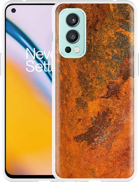 Oneplus Nord Hoesje Roestig Metaal Designed By Cazy Bol