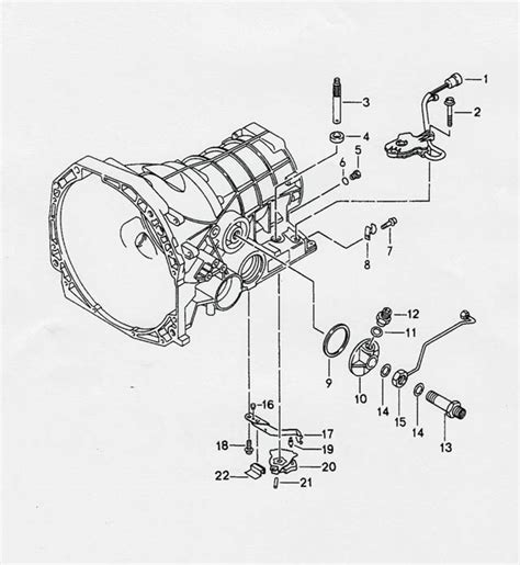 Porsche 968 Type A44 Transmission Selector Switch 1992 95