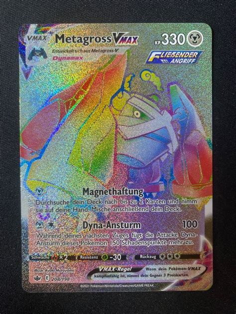 Rainbow Metagross Vmax Chilling Reign De Kaufen Auf Ricardo