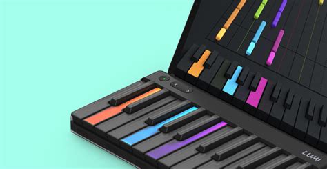 LUMI Keys: Portable illuminated keyboard | LUMI