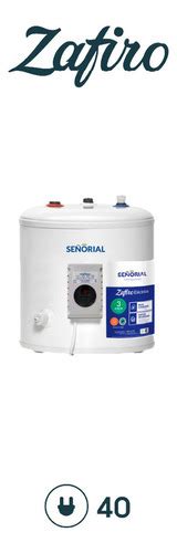 Termotanque Eléctrico Señorial Zafiro Teszp 40 30lts 1500w SEÑORIAL