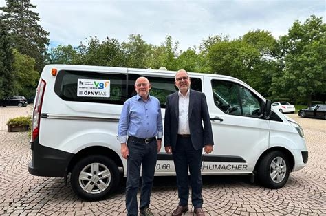 Zukunftsnetzwerk Pnv Ausweitung Des Pnv Taxis