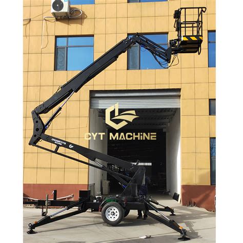 Towable Hydraulic Telescoping Self Propelled Articulated Boom Lift