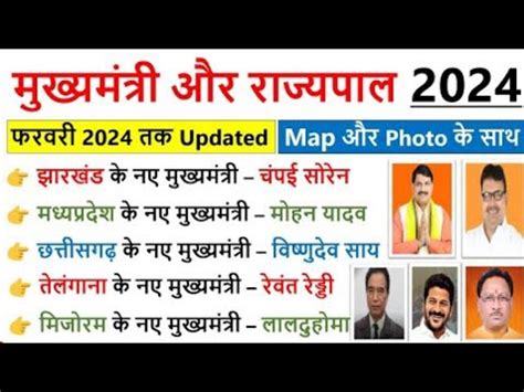 CM and Governor ll मखयमतर और रजयपल ll Updated Current Affairs