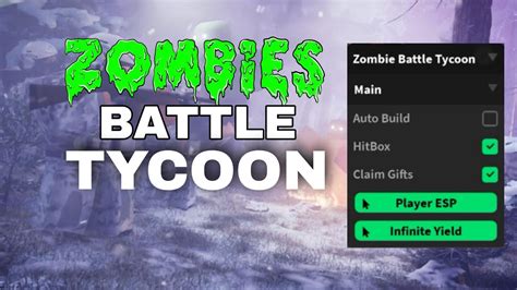 Zombie Battle Tycoon Script Youtube