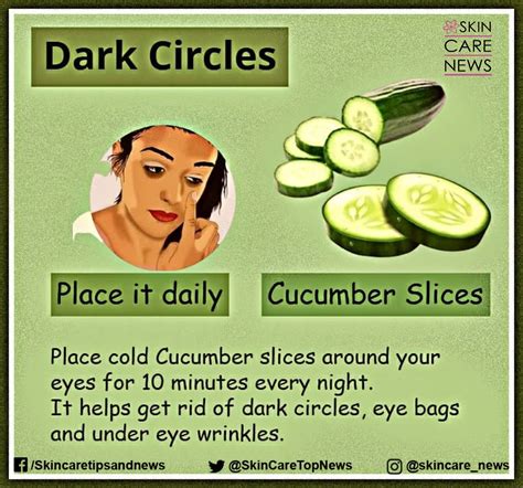 Cucumber On Eyes For Dark Circles - Vegetable