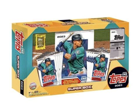 Topps Series Baseball Super Box Packs Ebay