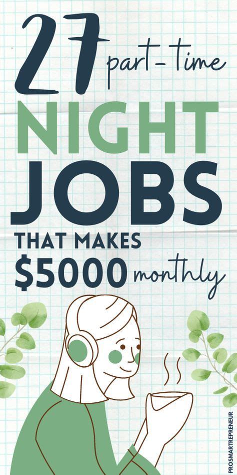 Part Time Night Jobs To Make A Month Artofit