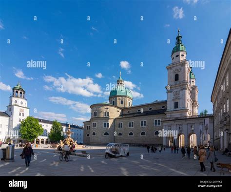 Salzburg House Neue Residenz Salzburger Dom Salzburg Cathedral