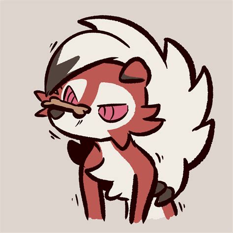 359094 Safe Artist Advosart Fictional Species Lycanroc Mammal