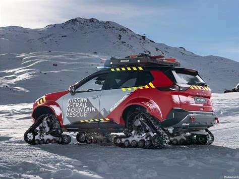 Nissan X Trail Mountain Rescue Concept Pour La Montagne Photoscar