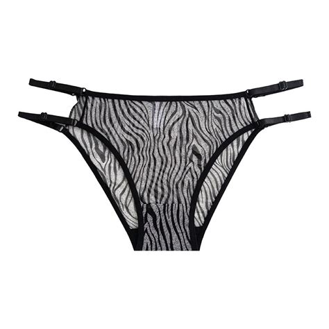 Women S G String Sexy Leopard Print Female Underwear Comfortable Ice