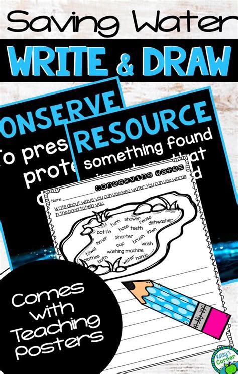 Water Conservation - Easy Reader and Activities for Conserving Water in ...