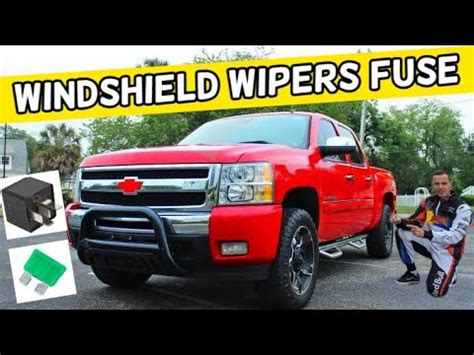 CHEVROLET SILVERADO WINDSHIELD WIPERS FUSE LOCATION 2006 2007 2008 2009