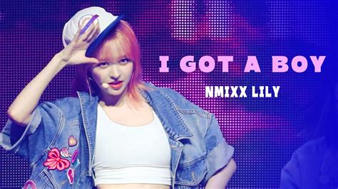 I Got A Boy Nmixx Lily Fancam Youtube