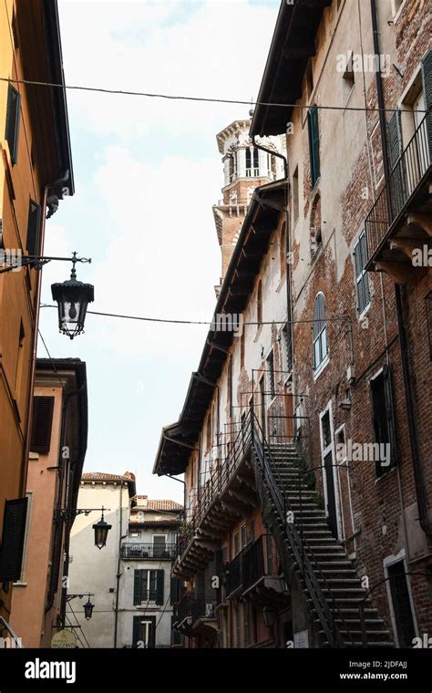 Historic Center of Verona Stock Photo - Alamy