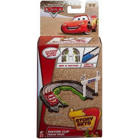 Disneypixar Cars Piston Cup Story Set Track Pack With Accessories