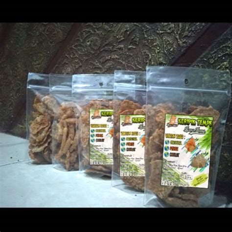 Jual Keripik Tempe Varian Rasa Shopee Indonesia