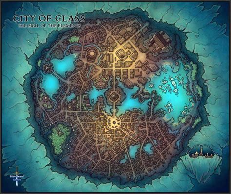 Fantasy City Map Fantasy World Map Fantasy Town Fantasy Places Dark