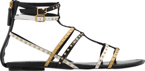 Tory Burch Leren Sandalen Zwart Dames Schoenen Nl