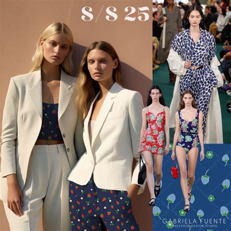 Spring Summer 2025 - print Trend | Print trends, Fashion trend forecast